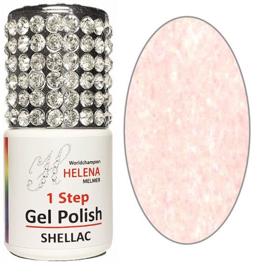 1 STEP GELPOLISH  12  Color-Rose Shimmer