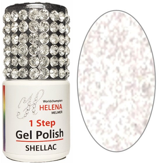 1 STEP GELPOLISH  19  Color-Glitter Misty